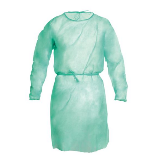 Camice monouso verde