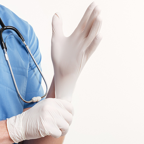 Guanti da esaminazione monouso