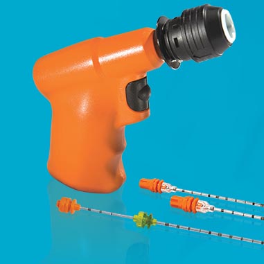 Arrow on control powered Bone Access System